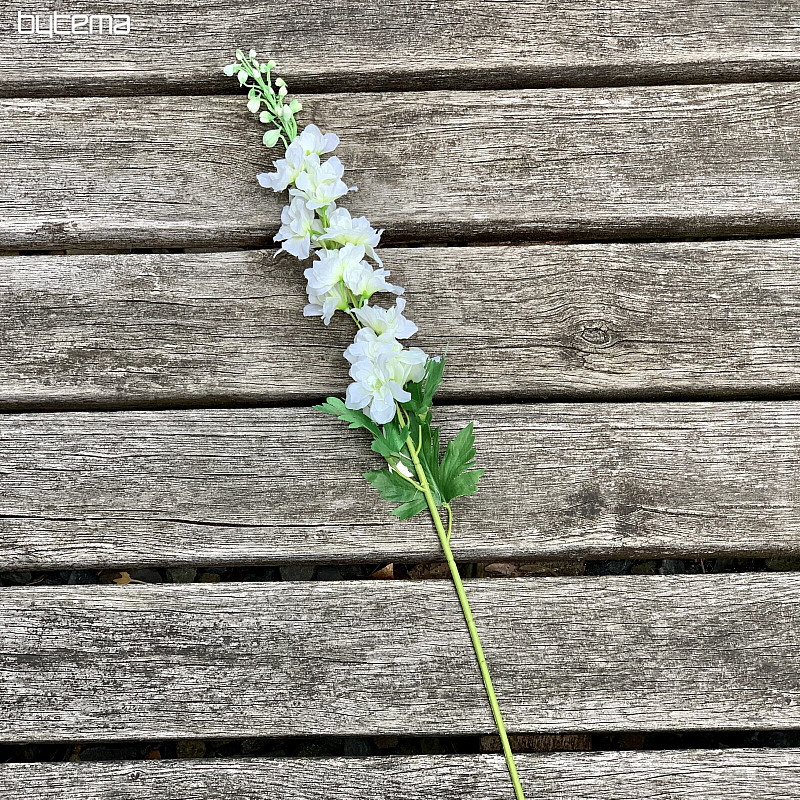 Delphinium bílé 79 cm