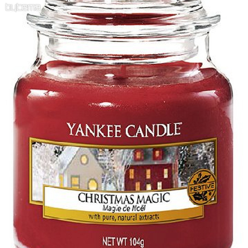 svíčka YANKEE CANDLE vůně CHRISTMAS MAGIC