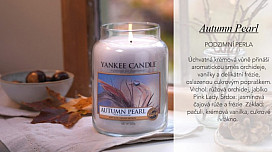 Nová vůně podzimu od YANKEE CANDLE - AUTUMN PEARL!